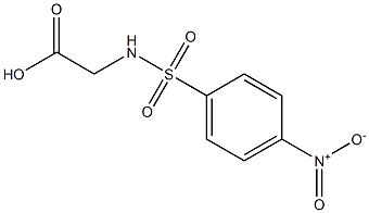 {[(4-nitrophenyl)sulfonyl]amino}acetic acid