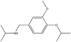 {[3-methoxy-4-(propan-2-yloxy)phenyl]methyl}(propan-2-yl)amine Structure