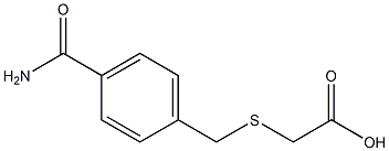 {[4-(aminocarbonyl)benzyl]thio}acetic acid|