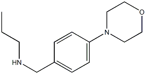 {[4-(morpholin-4-yl)phenyl]methyl}(propyl)amine
