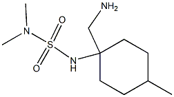 {1-[(dimethylsulfamoyl)amino]-4-methylcyclohexyl}methanamine Structure