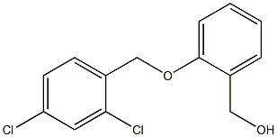 {2-[(2,4-dichlorophenyl)methoxy]phenyl}methanol 化学構造式