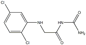 {2-[(2,5-dichlorophenyl)amino]acetyl}urea