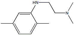 {2-[(2,5-dimethylphenyl)amino]ethyl}dimethylamine Structure