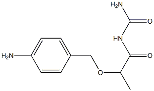 {2-[(4-aminophenyl)methoxy]propanoyl}urea