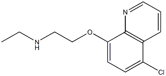 {2-[(5-chloroquinolin-8-yl)oxy]ethyl}(ethyl)amine