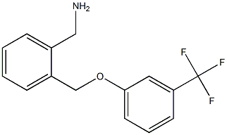 {2-[3-(trifluoromethyl)phenoxymethyl]phenyl}methanamine|