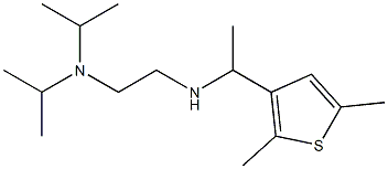 {2-[bis(propan-2-yl)amino]ethyl}[1-(2,5-dimethylthiophen-3-yl)ethyl]amine