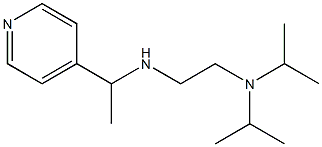 {2-[bis(propan-2-yl)amino]ethyl}[1-(pyridin-4-yl)ethyl]amine Structure