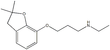 {3-[(2,2-dimethyl-2,3-dihydro-1-benzofuran-7-yl)oxy]propyl}(ethyl)amine