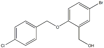 {5-bromo-2-[(4-chlorophenyl)methoxy]phenyl}methanol