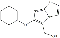 {6-[(2-methylcyclohexyl)oxy]imidazo[2,1-b][1,3]thiazol-5-yl}methanol