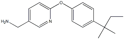 {6-[4-(2-methylbutan-2-yl)phenoxy]pyridin-3-yl}methanamine