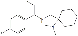 1-({[1-(4-fluorophenyl)propyl]amino}methyl)-N,N-dimethylcyclohexan-1-amine