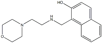 1-({[2-(morpholin-4-yl)ethyl]amino}methyl)naphthalen-2-ol