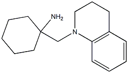 1-(1,2,3,4-tetrahydroquinolin-1-ylmethyl)cyclohexan-1-amine Structure