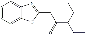 1-(1,3-benzoxazol-2-yl)-3-ethylpentan-2-one