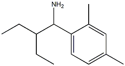 1-(1-amino-2-ethylbutyl)-2,4-dimethylbenzene|