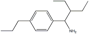 1-(1-amino-2-ethylbutyl)-4-propylbenzene