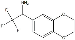 1-(2,3-dihydro-1,4-benzodioxin-6-yl)-2,2,2-trifluoroethan-1-amine Structure