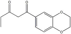 1-(2,3-dihydro-1,4-benzodioxin-6-yl)pentane-1,3-dione