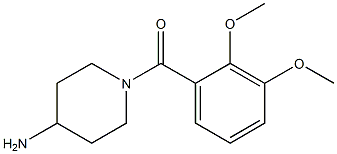 1-(2,3-dimethoxybenzoyl)piperidin-4-amine Structure
