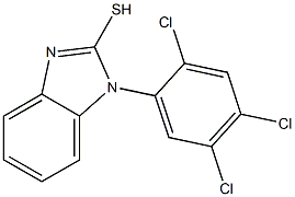 1-(2,4,5-trichlorophenyl)-1H-1,3-benzodiazole-2-thiol|