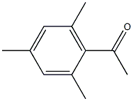 1-(2,4,6-trimethylphenyl)ethan-1-one,,结构式