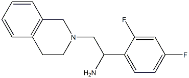 1-(2,4-difluorophenyl)-2-(3,4-dihydroisoquinolin-2(1H)-yl)ethanamine