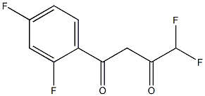 1-(2,4-difluorophenyl)-4,4-difluorobutane-1,3-dione