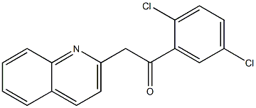 1-(2,5-dichlorophenyl)-2-(quinolin-2-yl)ethan-1-one