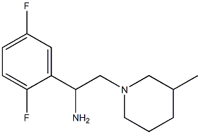 1-(2,5-difluorophenyl)-2-(3-methylpiperidin-1-yl)ethanamine