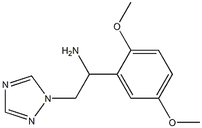 1-(2,5-dimethoxyphenyl)-2-(1H-1,2,4-triazol-1-yl)ethanamine