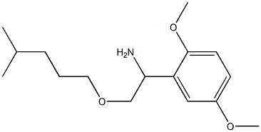  1-(2,5-dimethoxyphenyl)-2-[(4-methylpentyl)oxy]ethan-1-amine