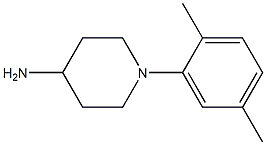 1-(2,5-dimethylphenyl)piperidin-4-amine 结构式