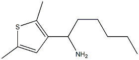  1-(2,5-dimethylthiophen-3-yl)hexan-1-amine