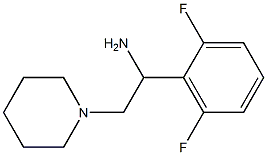 1-(2,6-difluorophenyl)-2-piperidin-1-ylethanamine