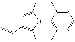 1-(2,6-dimethylphenyl)-2,5-dimethyl-1H-pyrrole-3-carbaldehyde Structure