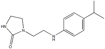 1-(2-{[4-(propan-2-yl)phenyl]amino}ethyl)imidazolidin-2-one|