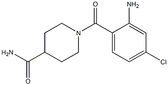 1-(2-amino-4-chlorobenzoyl)piperidine-4-carboxamide