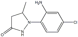 1-(2-amino-4-chlorophenyl)-5-methylpyrazolidin-3-one