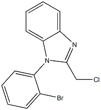 1-(2-bromophenyl)-2-(chloromethyl)-1H-1,3-benzodiazole