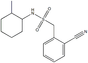 1-(2-cyanophenyl)-N-(2-methylcyclohexyl)methanesulfonamide