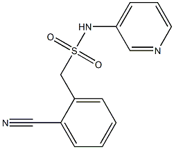 1-(2-cyanophenyl)-N-(pyridin-3-yl)methanesulfonamide