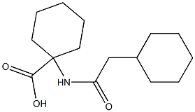 1-(2-cyclohexylacetamido)cyclohexane-1-carboxylic acid