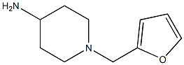 1-(2-furylmethyl)piperidin-4-amine,,结构式