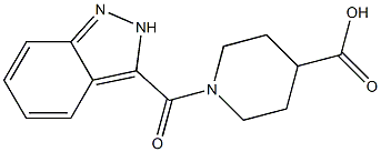 1-(2H-indazol-3-ylcarbonyl)piperidine-4-carboxylic acid|