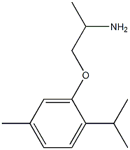 1-(2-isopropyl-5-methylphenoxy)propan-2-amine