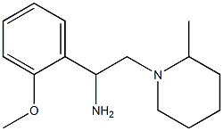 1-(2-methoxyphenyl)-2-(2-methylpiperidin-1-yl)ethanamine Structure