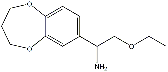  1-(3,4-dihydro-2H-1,5-benzodioxepin-7-yl)-2-ethoxyethanamine